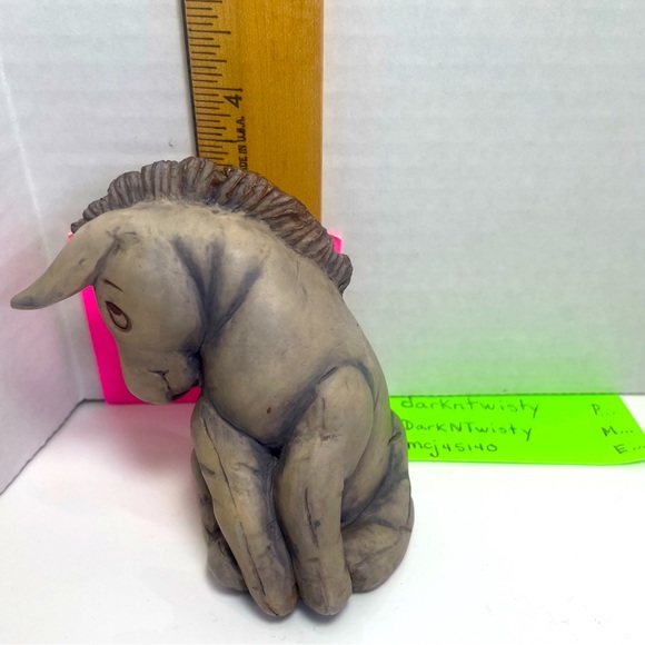 BNWOT Gorgeous Vintage Eeyore figurine Classic Pooh designed by Charpénte - Picture 9 of 12